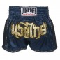 Lumpinee Retro Muay Thai Shorts womens : LUMRTO-003 Navy-W